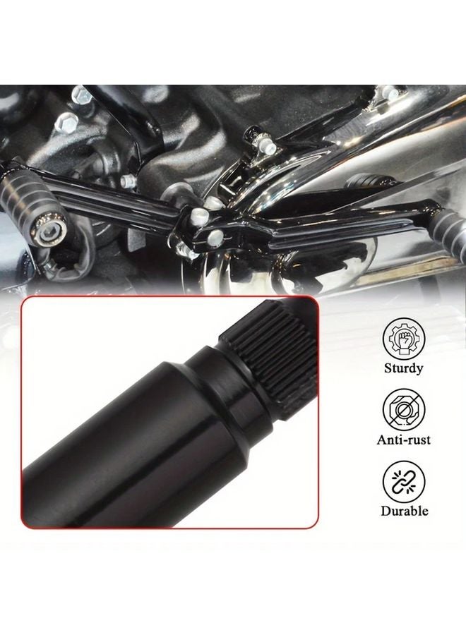 Black Motorcycle Inner Shifter Lever Shaft For Harley Touring Models 2017 2023 - Image 3